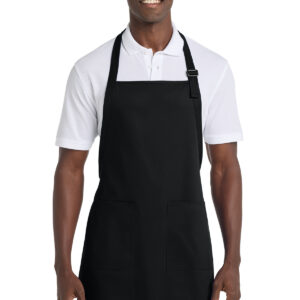 Port Authority Full-Length Two-Pocket Bib Apron